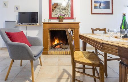 Pièce de vie Gîte n°35G12022 Cherrueix - Ille-et-Vilaine - Pièce de vie