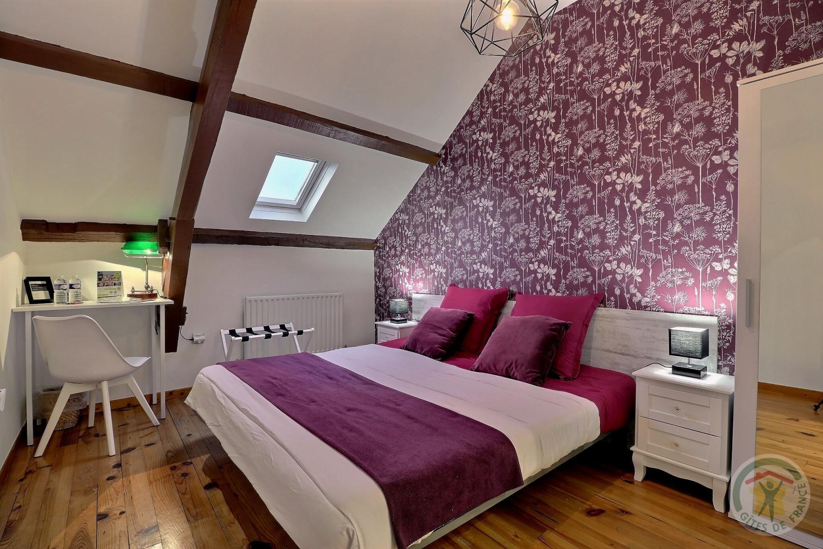 Chambre Bonifacio et son grand lit modifiable en deux lits photo 14