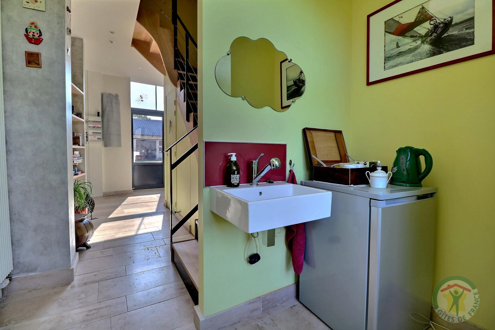 Chambre d'hôtes Ecolodge De Tréméhen à Baguer Pican Haute