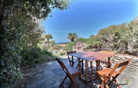 G&icirc;te n&deg;35G11185 Cancale - Ille-et-Vilaine - Terrasse avec vue mer