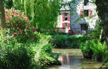 Chambre d'h&ocirc;tes n&deg;35G24003 Lassy - Ille-et-Vilaine - Petit pont