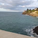 vue de la terrasse &agrave; mar&eacute;e haute