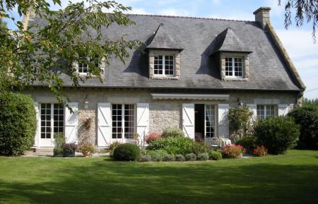 Chambre d'h&ocirc;tes n&deg;35G21068 Saint-Malo - Ille-et-Vilaine -  La maison vu du jardin